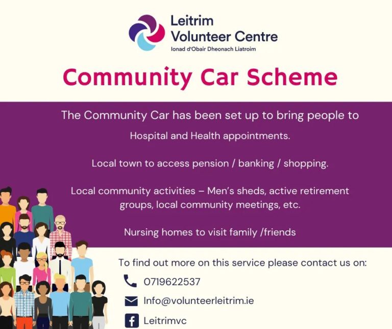 Leitrim Volunteer Center Community Car Scheme