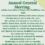 Notice of 2025 Annual General Meeting.